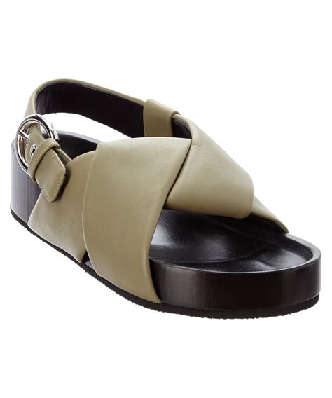 Celine leather sandals sale